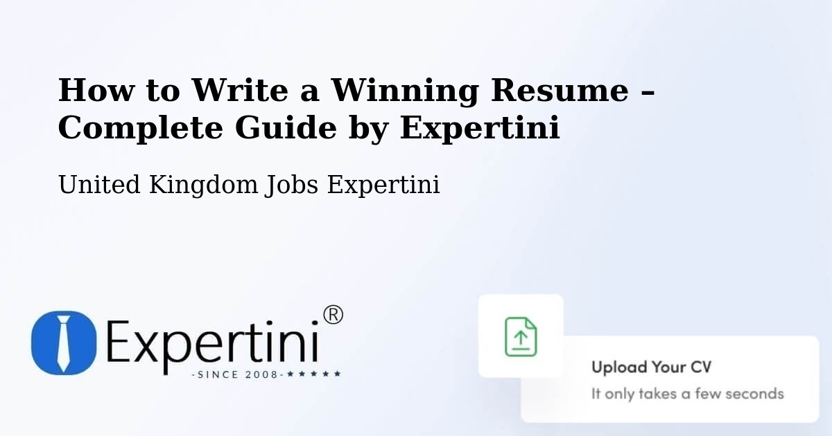 Resume Writing Guide for Job Seekers – Warwick - Warwick, United Kingdom Jobs Expertini